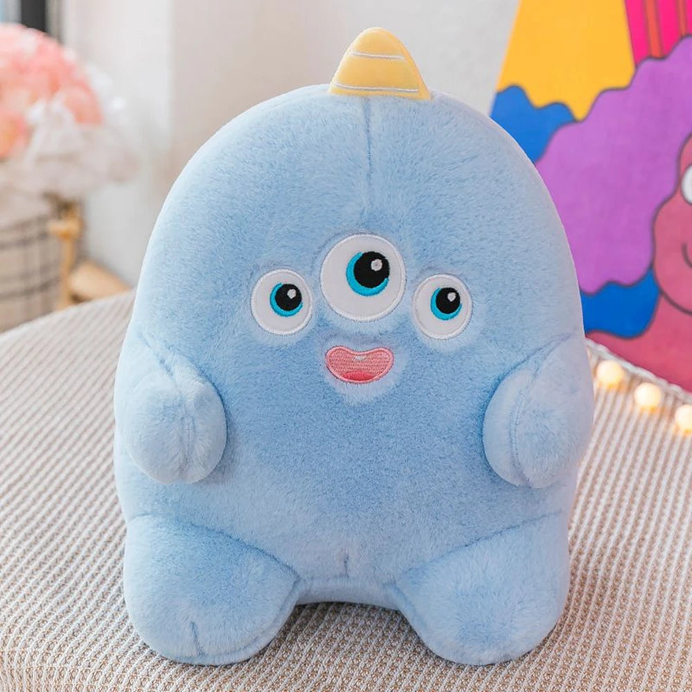 Little Monster Plush Toy | Cute Alien Stuffed Animal with Big Eyes | Adorbs Plushies