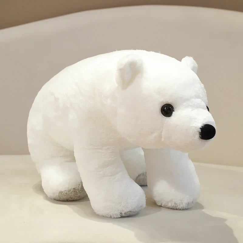 Giant Panda & Polar Bear Plush - Realistic Animal Toys