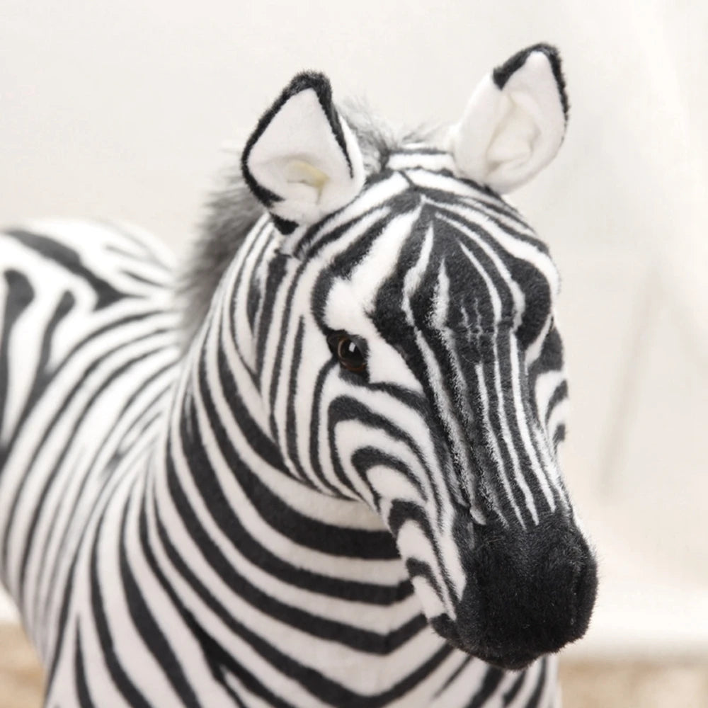 Large Zebra Plushie | Stuffed Animal | Adorbs Plushies