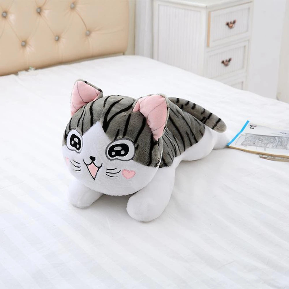 Cat Plush Pillow | Soft Stuffed Animal Toy for Kids | Adorbs Plushies