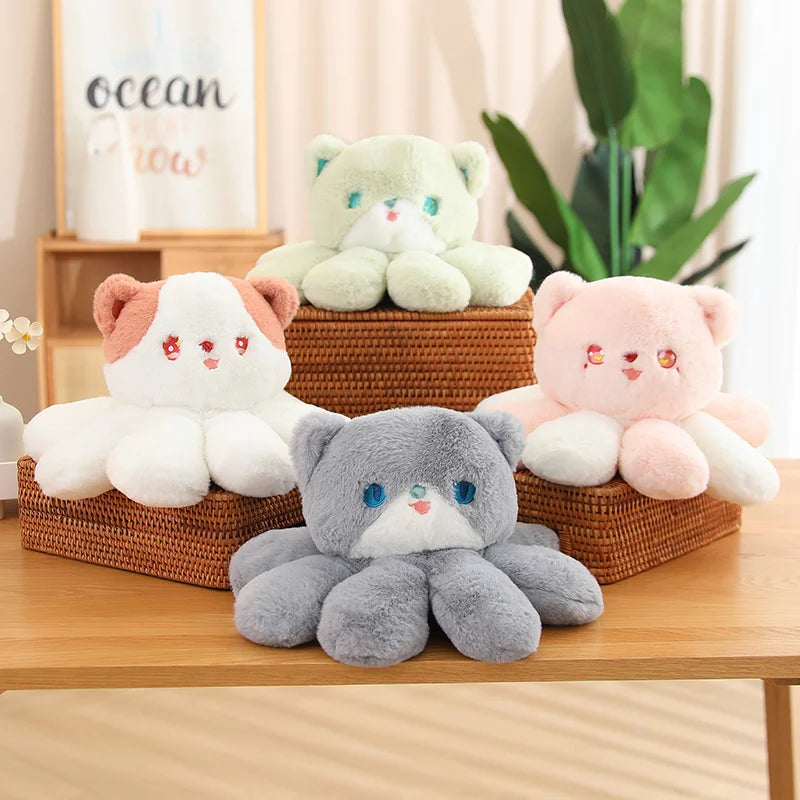 Ferry Plush Cat with Octopus Legs - Jellyfish Bunny Toy | Stuffed Animals & Plushies | Adorbs Plushies