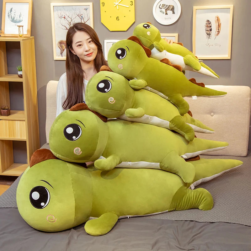 Giant Dinosaur Plush Toy - Big Eyes Cartoon Animal Pillow | Stuffed Animals & Plushies | Adorbs Plushies