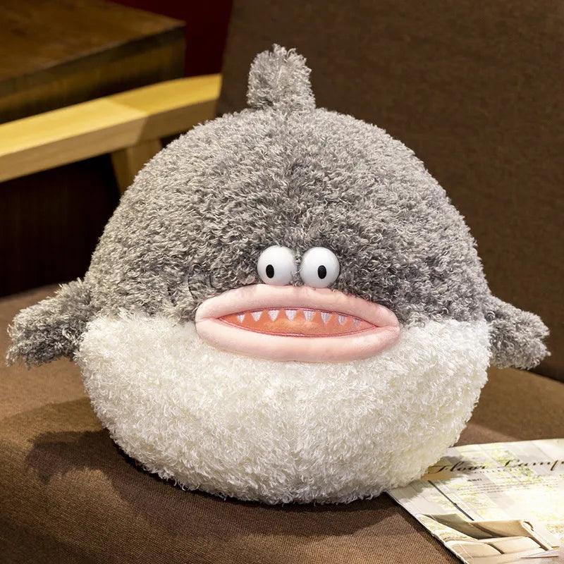 Pufferfish & Shark Plush Toy - Ocean Adventures Await | Stuffed Animals & Plushies | Adorbs Plushies