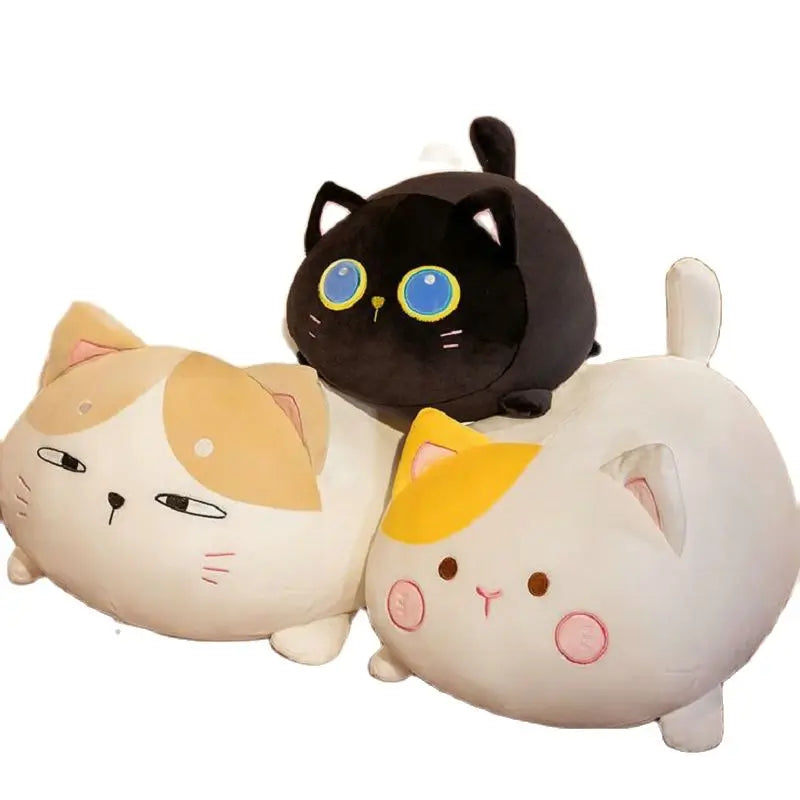 Giant Black Cat Plush Toy - Nap Time Companion | Stuffed Animals & Plushies | Adorbs Plushies