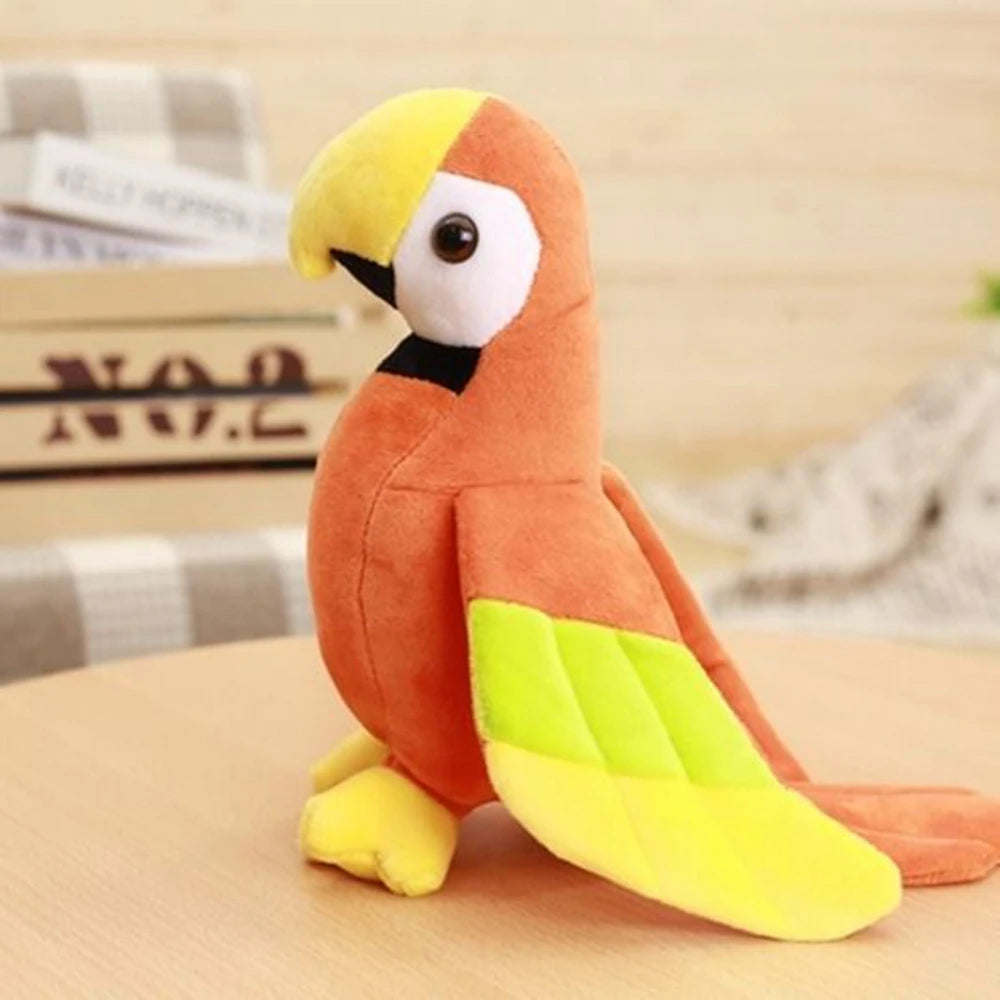 Parrot Plush Toy | Colorful Wings Cute Stuffed Bird | Adorbs Plushies"