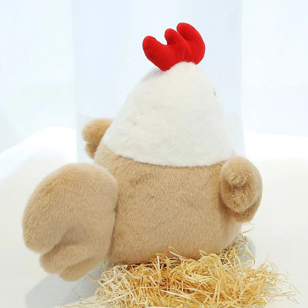 Cute Chicken Plush Doll | Soft Stuffed Animal Hen Toy | Adorbs Plushies