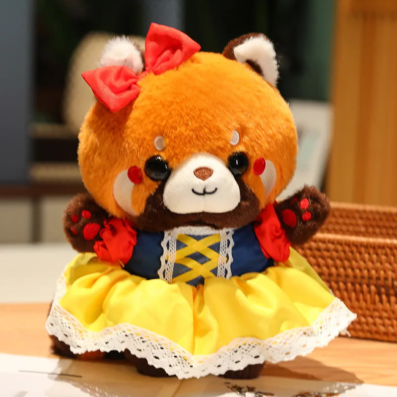 Raccoon & Red Panda/Fox Cosplay Plush - Kids Birthday Toy