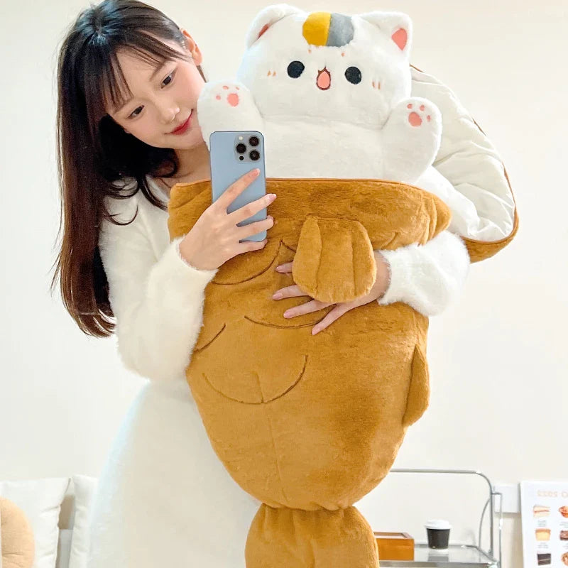 Taiyaki Cat Japan Plush - Anime Figure Cute Pillow