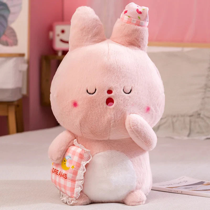 Pajamas Bunny Plushie Doll - Sleepy Head Rabbit Gift