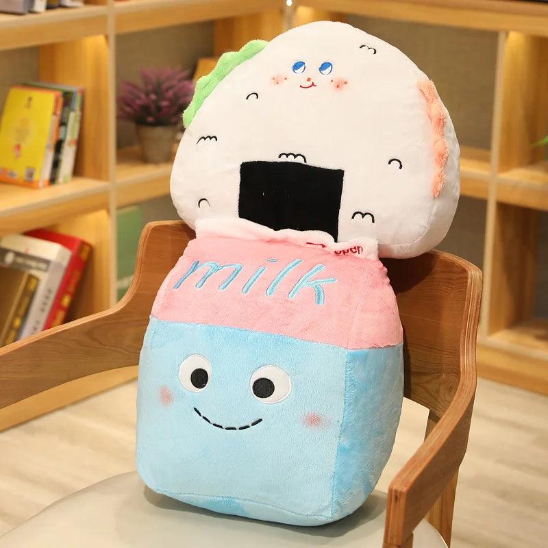 Milk Box & Food Plushies - Cute Throw Pillows for Kids | Stuffed Animals & Plushies | Adorbs Plushies