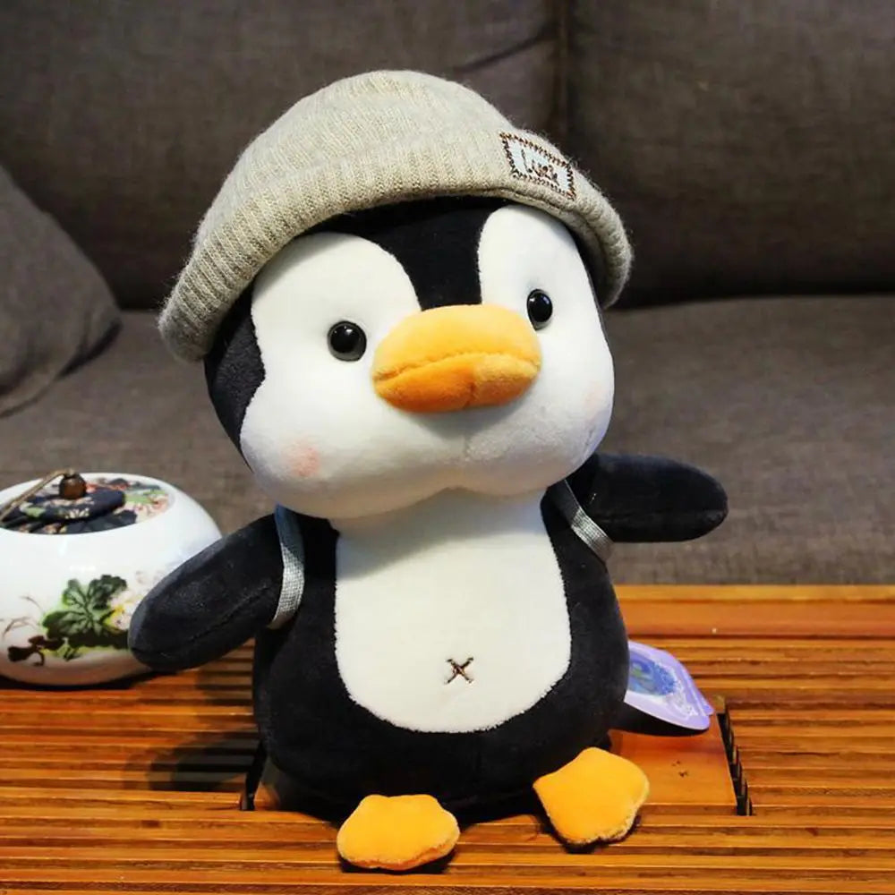 Cute Penguin Plush Toy with Tie | Kawaii Stuffed Animal | Adorbs Plushies