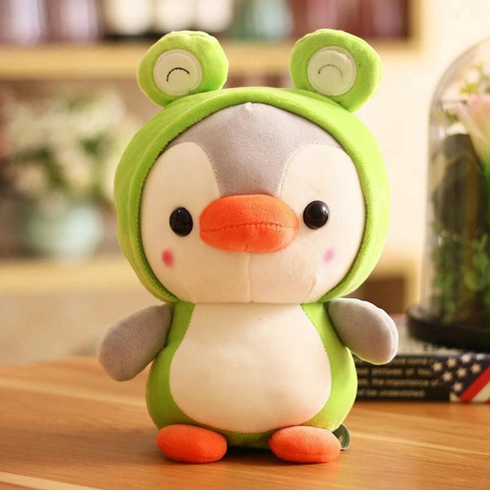 Adorable Penguin Plush Toy in Dinosaur & Unicorn Costumes | Adorbs Plushies