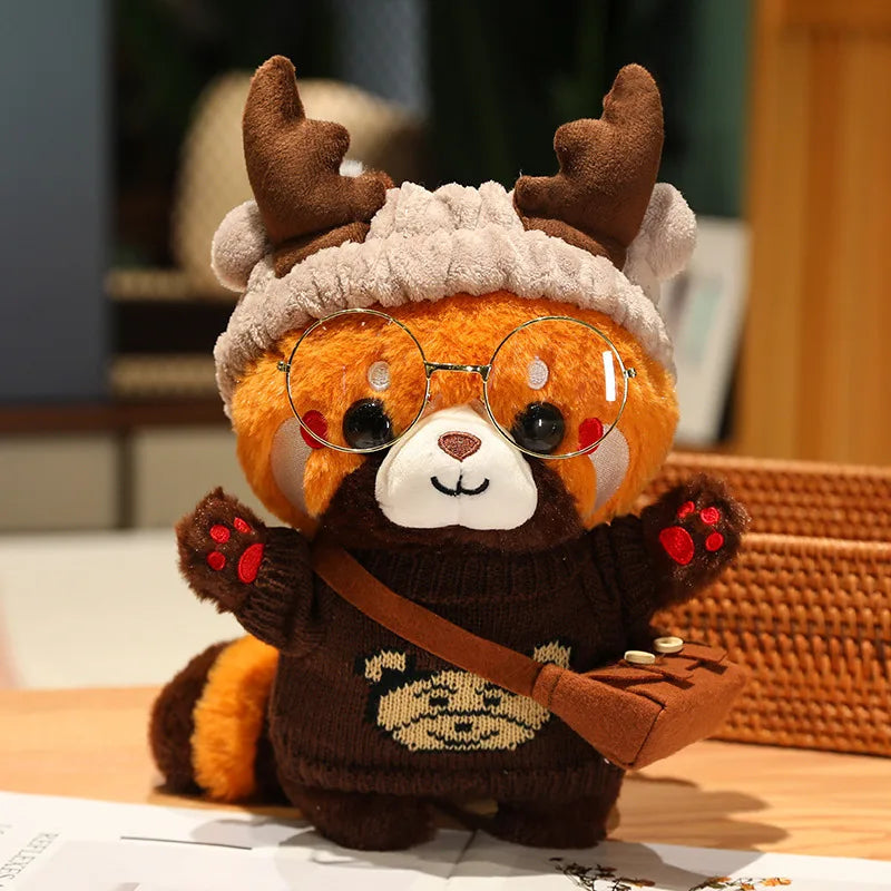 Raccoon & Red Panda/Fox Cosplay Plush - Kids Birthday Toy