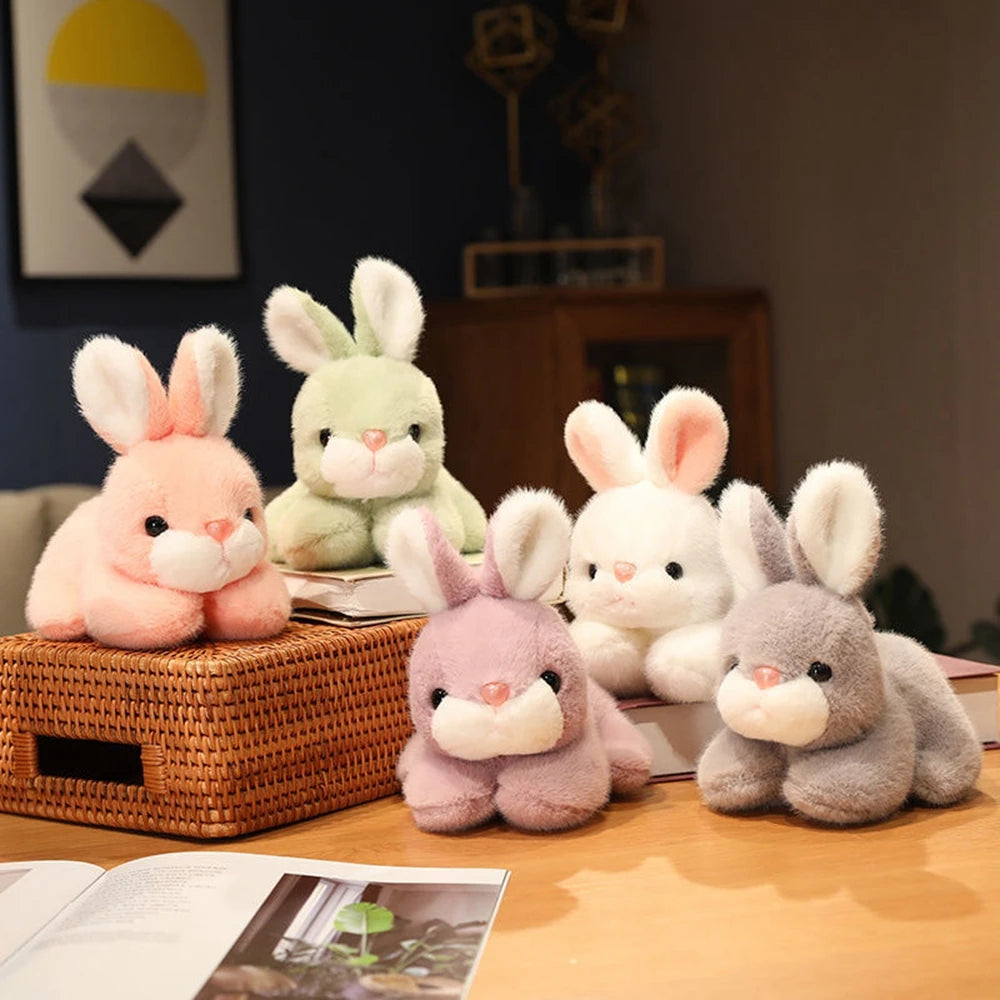 Cute Exquisite Small White Rabbit Plush Toy | Mascot Furry Animal Doll | Adorbs Plushies