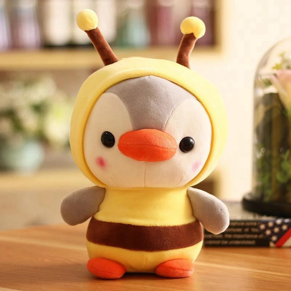 Adorable Penguin Plush Toy in Dinosaur & Unicorn Costumes | Adorbs Plushies