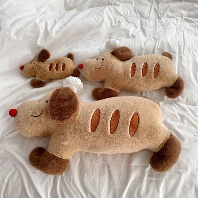 Puppy Dog Baguette Pillow - Chef Hat Plushie | Stuffed Animals & Plushies | Adorbs Plushies