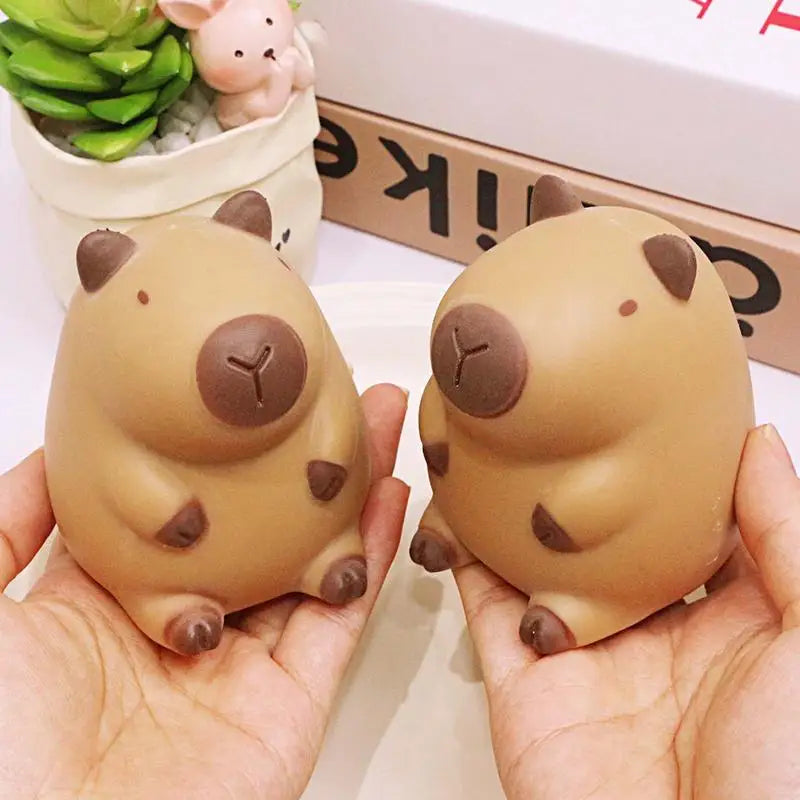 Capybara Plush Squeeze Ball - Stress Relief Fidget Toy | Adorbs Plushies