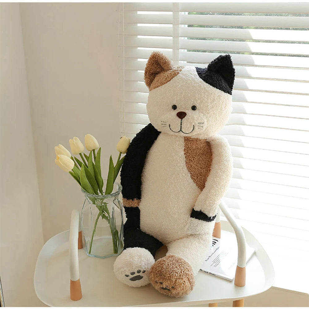 Kawaii Tea Rice Cat Plush Pillow | Stuffed Animal Teddy Bear | Adorbs Plushies