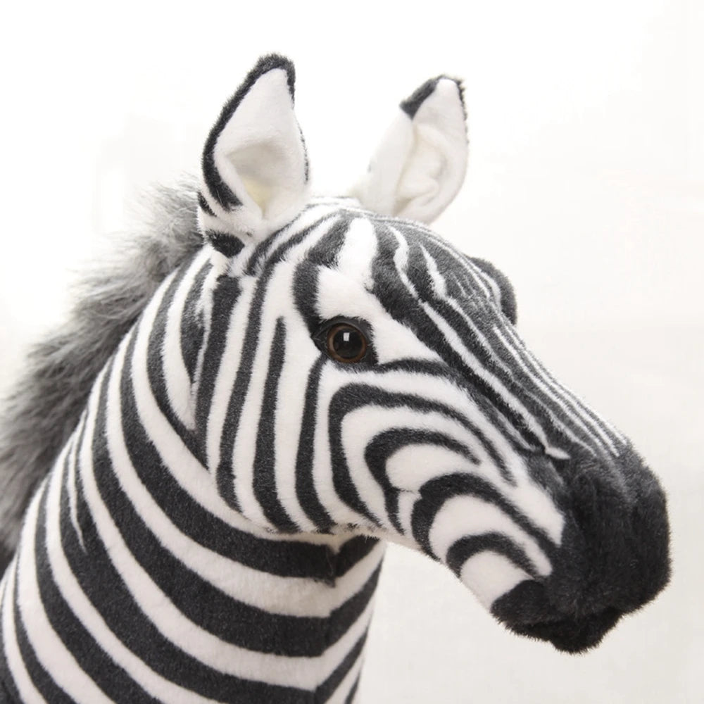 Large Zebra Plushie | Stuffed Animal | Adorbs Plushies