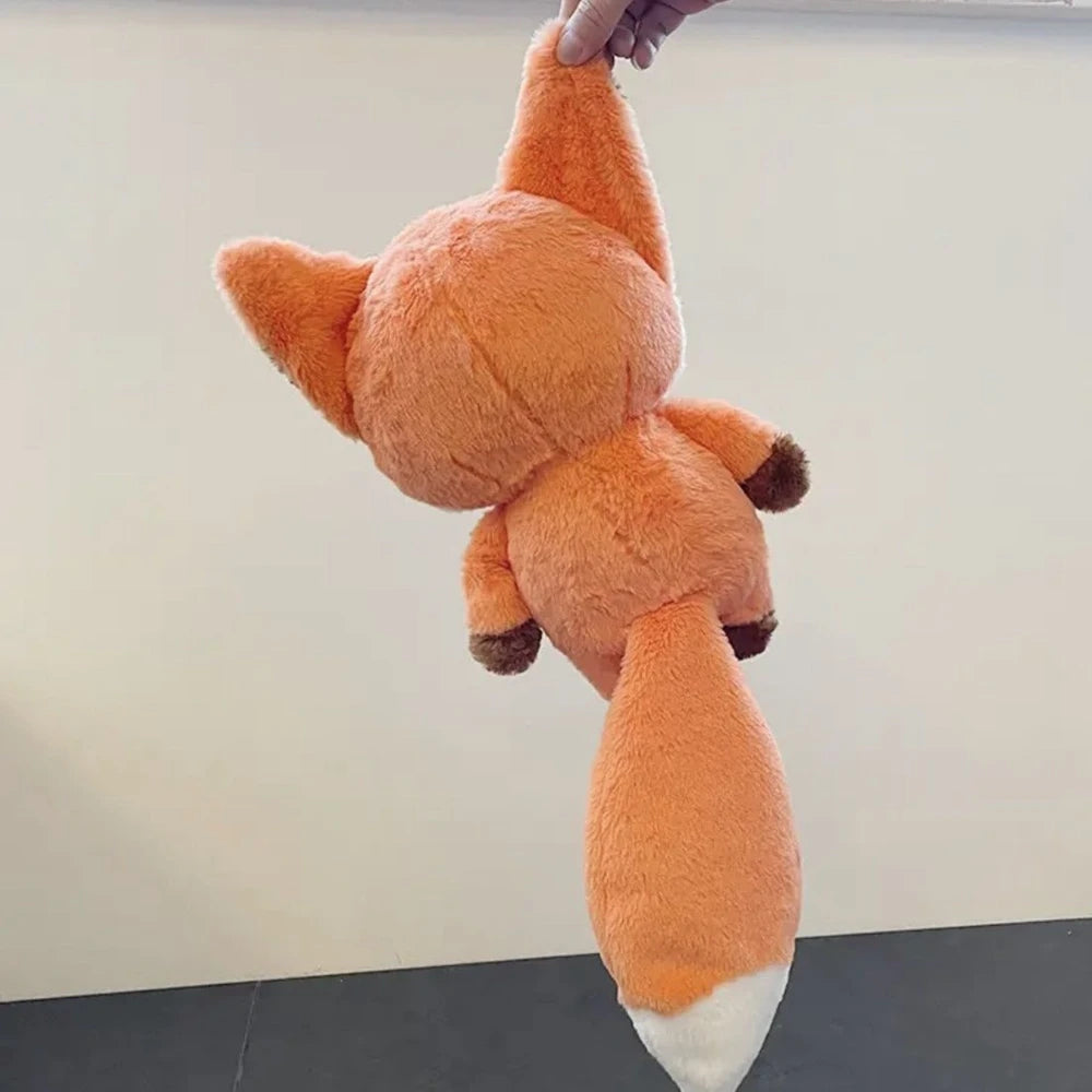 Angry Fox Plush Toy | Cute Stuffed Animal with Oversized Tail | Adorbs Plushies