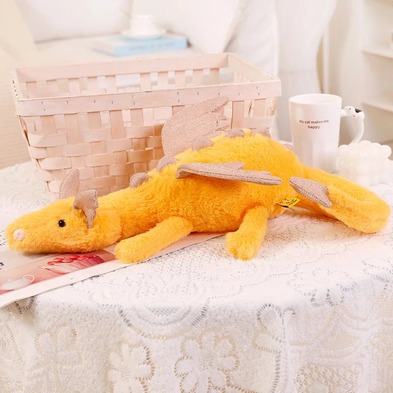 Flying Dragon Plushie - Colorful Dinosaur Rag Doll Gift | Stuffed Animals & Plushies | Adorbs Plushies
