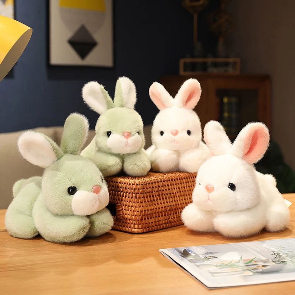 Cute Exquisite Small White Rabbit Plush Toy | Mascot Furry Animal Doll | Adorbs Plushies