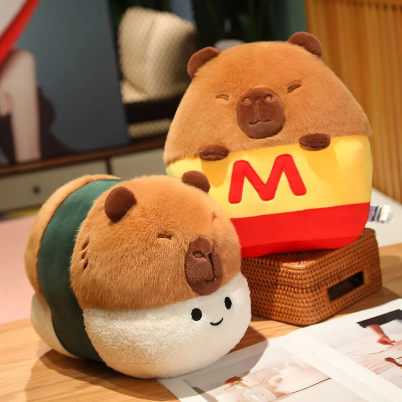 Capybara Sushi & Fries Plushies | Adorbs Plushies