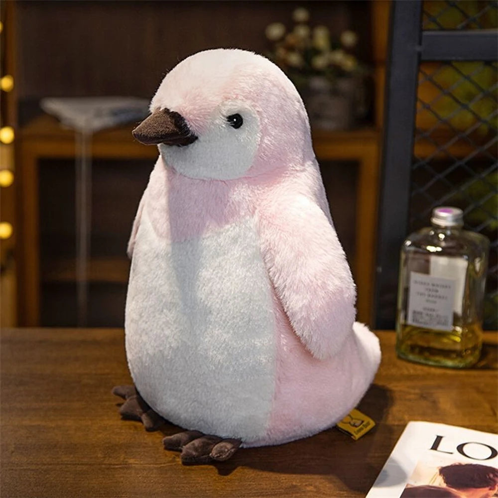 Penguin Plush Stuffed Animal | Cute Teddy Bear Sofa Pillow | Adorbs Plushies