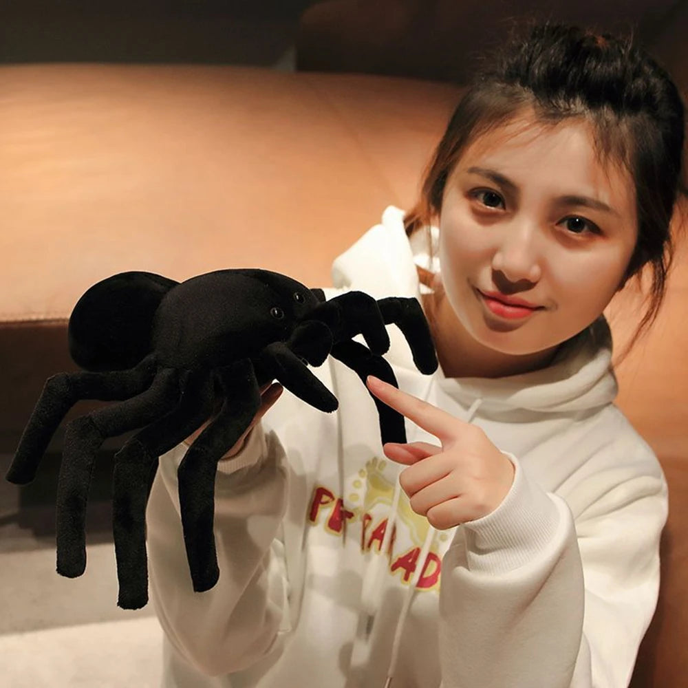 Cute Spider Plush Toy | Simulation Insect Pillow Doll for Halloween | Adorbs Plushies