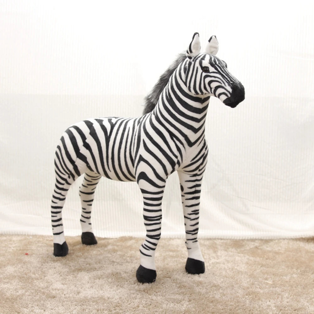 Large Zebra Plushie | Stuffed Animal | Adorbs Plushies