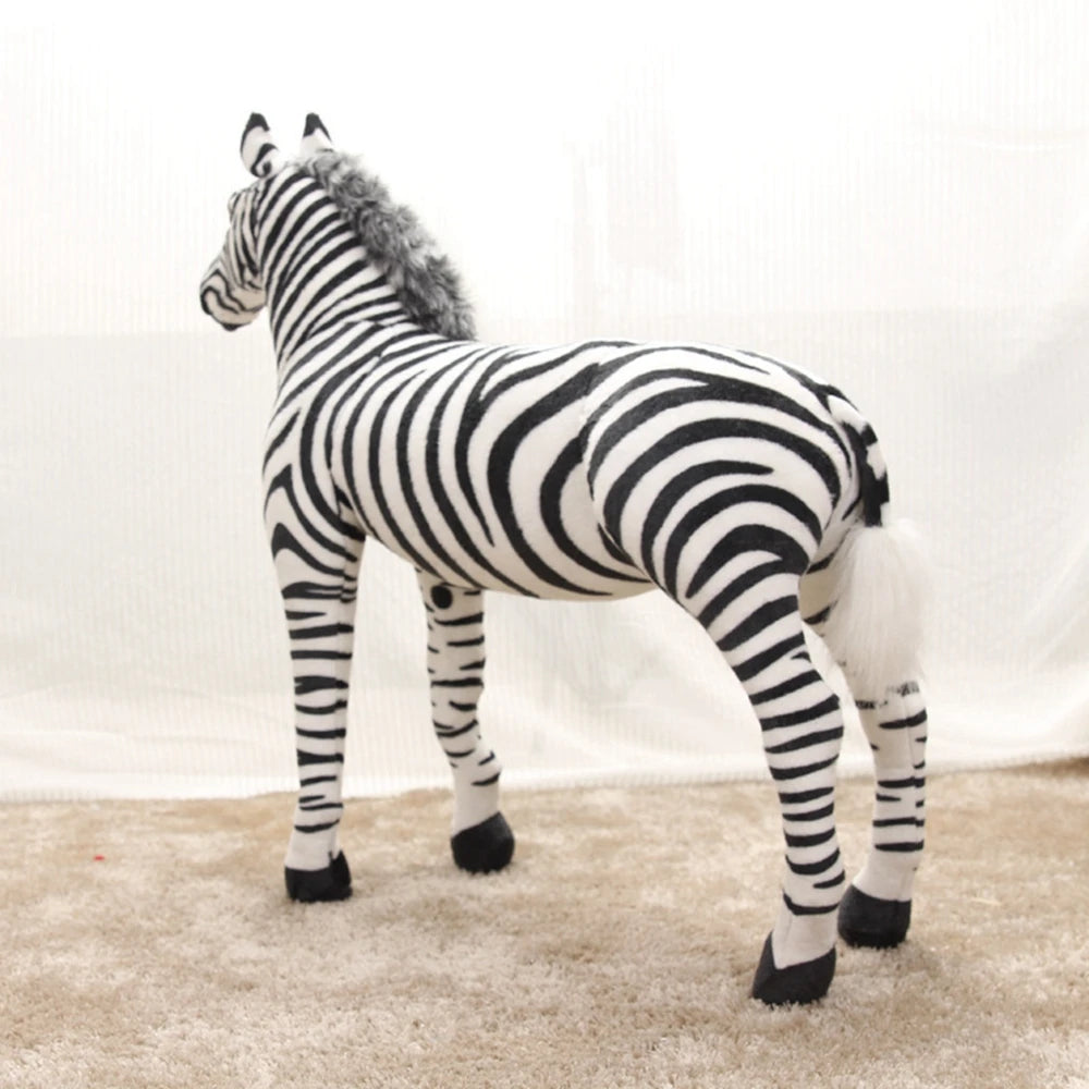 Large Zebra Plushie | Stuffed Animal | Adorbs Plushies