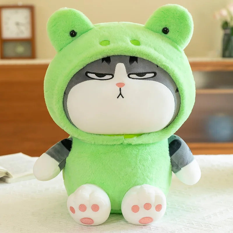 Cosplay Animal Plush Toy - Pig Frog Panda Cat Bunny Toy