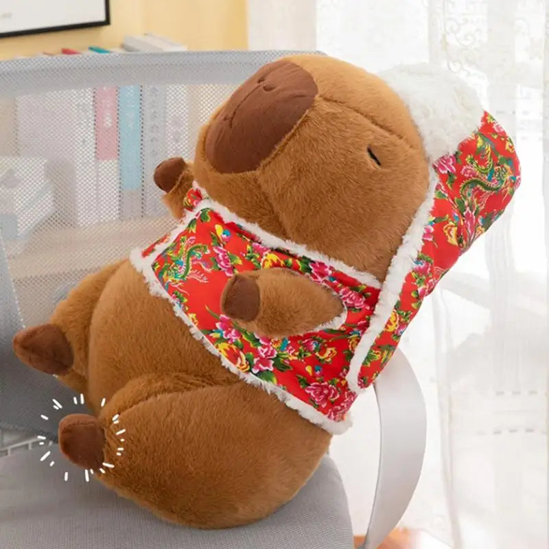 Christmas Capybara Plush Stuffed Animal | Adorbs Plushies