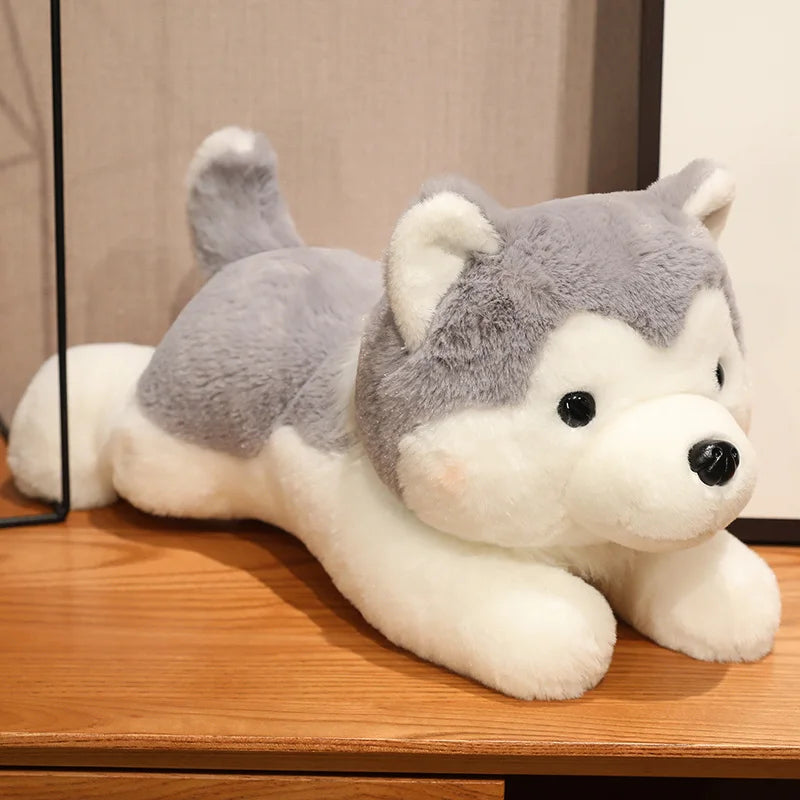 Kawaii Dog Plush Toys - Husky, Shiba Inu, & More Pillow