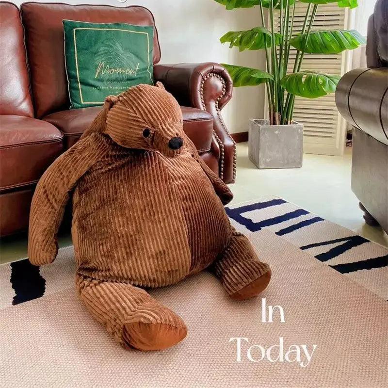 Giant Brown Bear Plush - Lifelike Room Decor for Kids | Stuffed Animals & Plushies | Adorbs Plushies