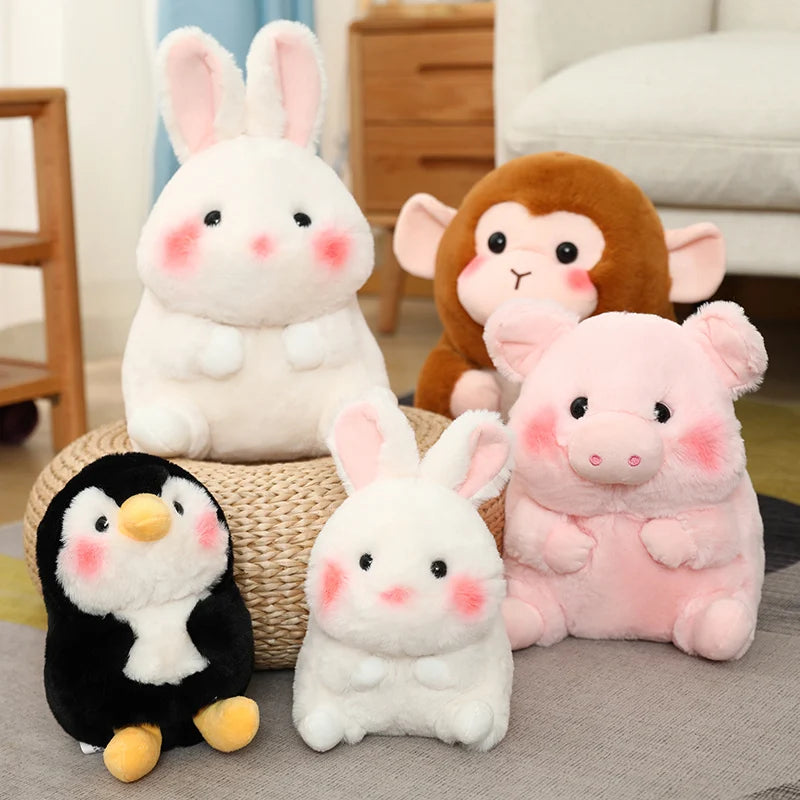 Big Ball Animal Plushies - Soft Bunny, Pig, Elephant Toys | Stuffed Animals & Plushies | Adorbs Plushies