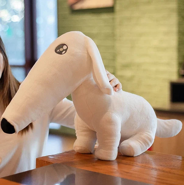 Long Nose Dog Plush - Kawaii Borzoi Puppy Doll Gift