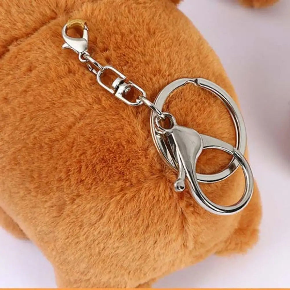 Cute Capybara Plush Keychain - Turtle | Adorbs Plushies