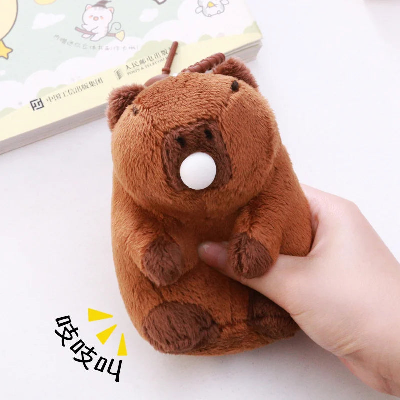 Capybara Plush Toy with Turtle Backpack and other Accessories | Adorbs Plushies