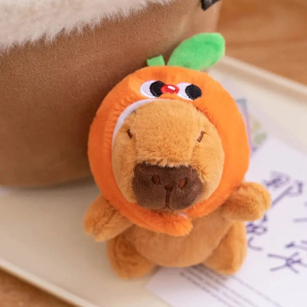 Capybara Plush Keychain with Turtle Backpack - Cute Stuffed Animal | Adorbs Plushies