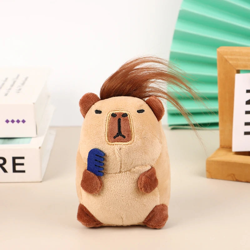 Capybara Plush Keychain - Stuffed Animal Bag Charm | Adorbs Plushies