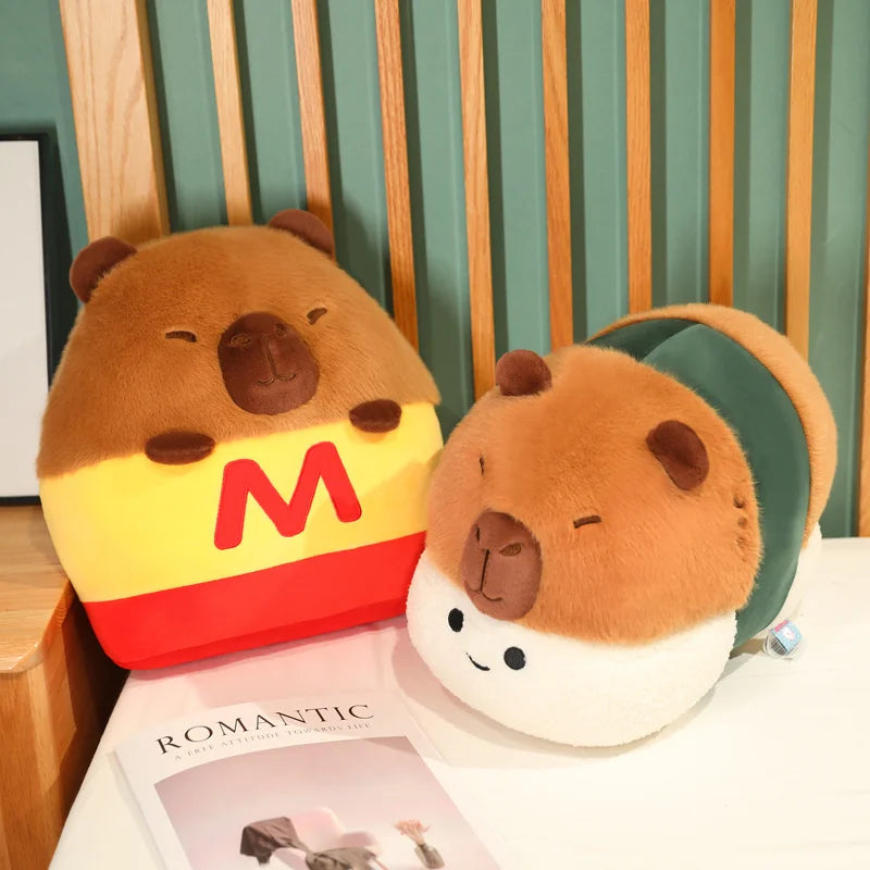 Capybara Sushi & Fries Plushies | Adorbs Plushies