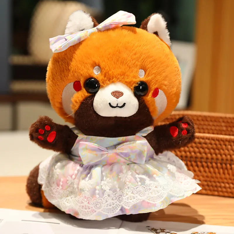 Raccoon & Red Panda/Fox Cosplay Plush - Kids Birthday Toy