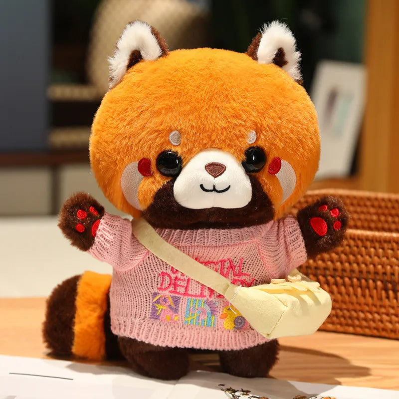 Raccoon & Red Panda/Fox Cosplay Plush - Kids Birthday Toy