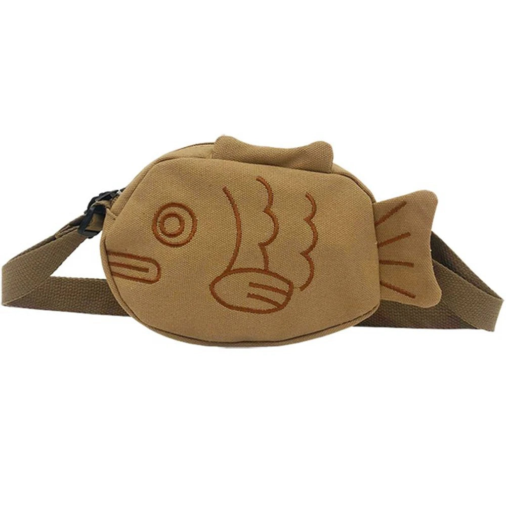 Cartoon Fish Plush Crossbody Bag | Cute Stuffed Animal Bag | Adorbs Plushies