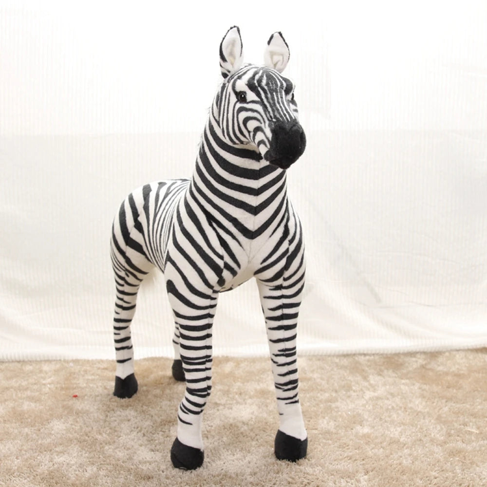 Large Zebra Plushie | Stuffed Animal | Adorbs Plushies