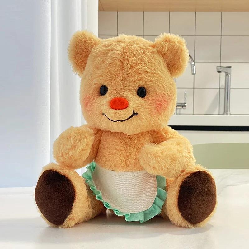 Jointed Doll Butter Bear Plush - Movable Bear for Kids | Stuffed Animals & Plushies | Adorbs Plushies