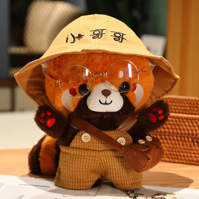 Raccoon & Red Panda/Fox Cosplay Plush - Kids Birthday Toy