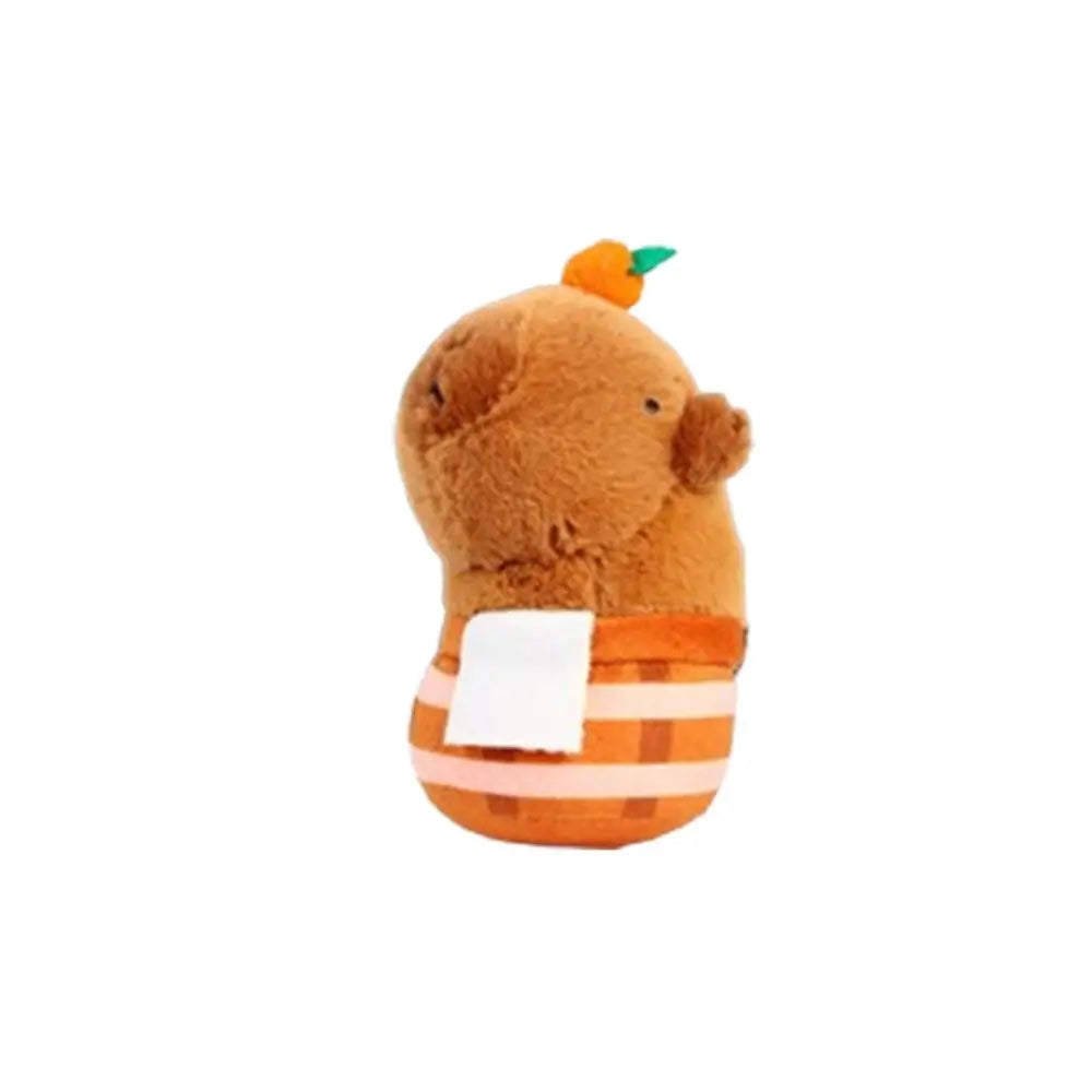 Cute Capybara Plush Keychain - Turtle | Adorbs Plushies