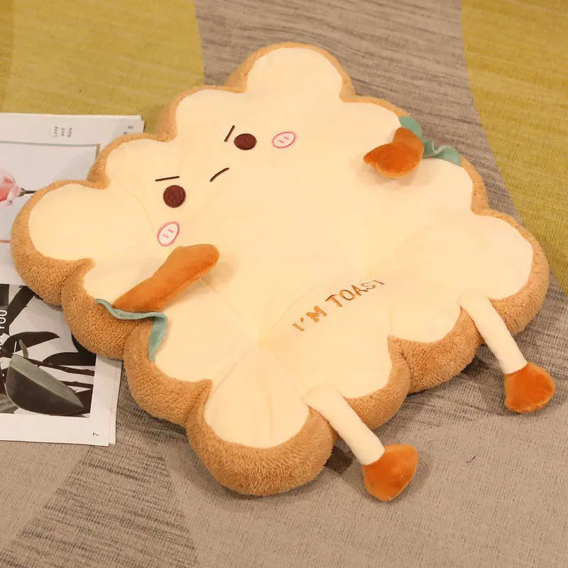 Soft Toast Plush Pillow | Cute Stuffed Toy | Adorbs Plushies